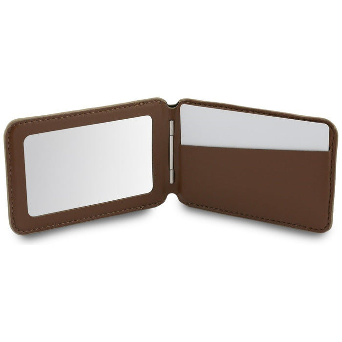 Портфейл с огледало Guess 4G Stand &amp; Mirror MagSafe, кафяв