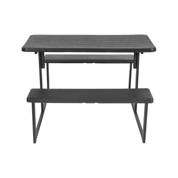 КЕТЪРИНГ СЕТ МАСА С ДВЕ ПЕЙКИ HDPE GARDEN STAR HD-10760