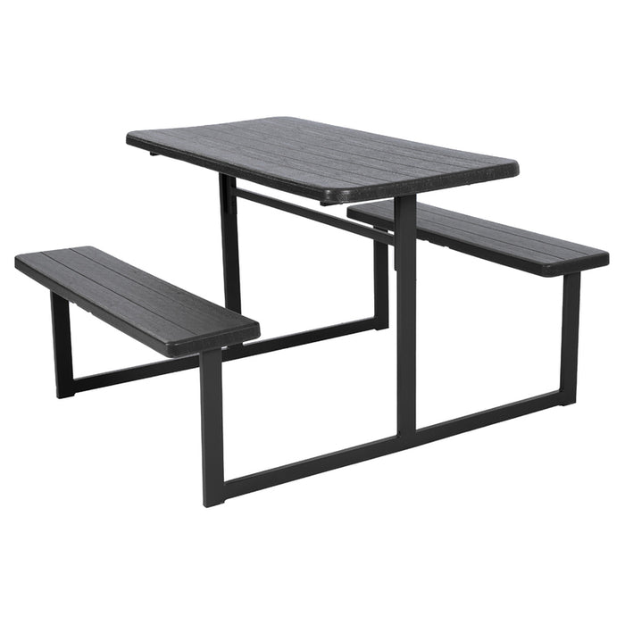 КЕТЪРИНГ СЕТ МАСА С ДВЕ ПЕЙКИ HDPE GARDEN STAR HD-10760