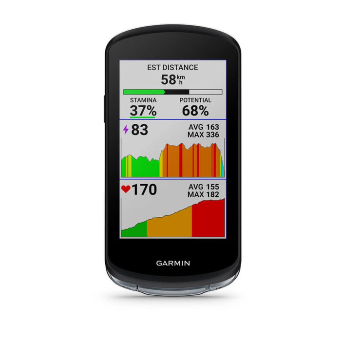 Garmin Edge 1040 8,89 см (3,5") Безжичен велосипеден компютър Черен