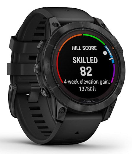 Garmin fēnix 7 Pro Solar Edition 3,3 см (1,3") MIP 47 мм Цифров 260 x 260 пиксела Сензорен екран Черен, Сив Wi-Fi GPS (сателит)