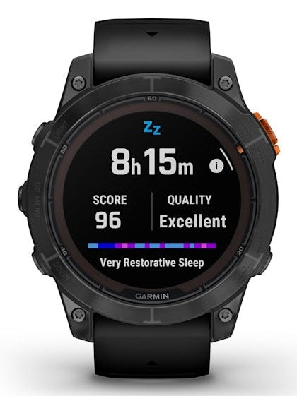 Garmin fēnix 7 Pro Solar Edition 3,3 см (1,3") MIP 47 мм Цифров 260 x 260 пиксела Сензорен екран Черен, Сив Wi-Fi GPS (сателит)