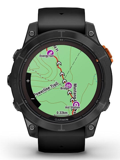 Garmin fēnix 7 Pro Solar Edition 3,3 см (1,3") MIP 47 мм Цифров 260 x 260 пиксела Сензорен екран Черен, Сив Wi-Fi GPS (сателит)