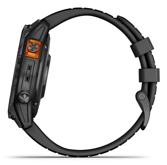 Garmin fēnix 7 Pro Solar Edition 3,3 см (1,3") MIP 47 мм Цифров 260 x 260 пиксела Сензорен екран Черен, Сив Wi-Fi GPS (сателит)