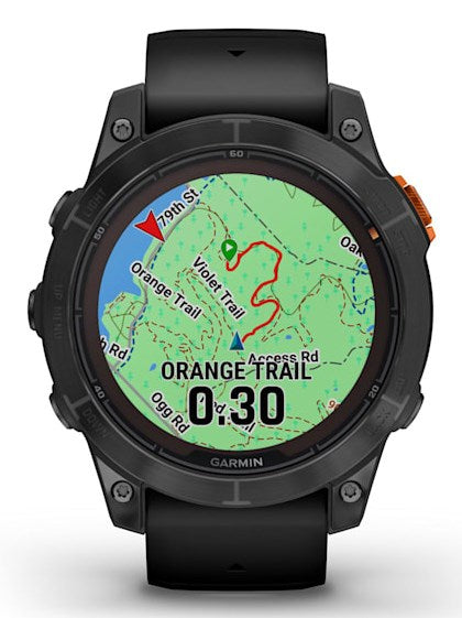 Garmin fēnix 7 Pro Solar Edition 3,3 см (1,3") MIP 47 мм Цифров 260 x 260 пиксела Сензорен екран Черен, Сив Wi-Fi GPS (сателит)