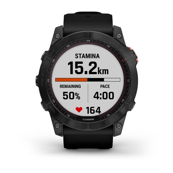 Garmin fenix 7X Solar 3,56 см (1,4") MIP 51 мм Цифров 280 x 280 пиксела Сензорен екран Сив Wi-Fi GPS (сателит)