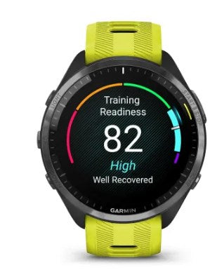 Garmin Forerunner 965 3,56 см (1,4") AMOLED 47 мм Цифров 454 x 454 пиксела Сензорен екран Жълт Wi-Fi GPS (сателит)