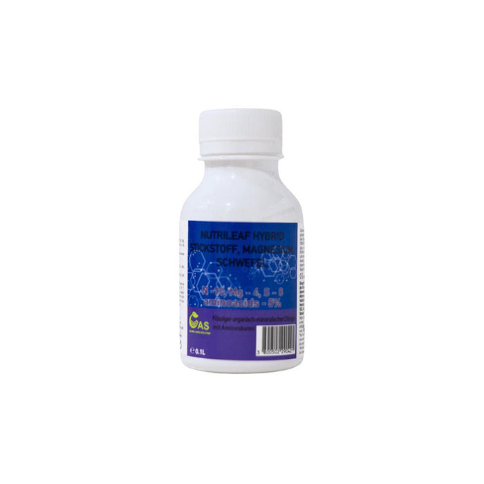 ОРГАНО-МИНЕРАЛЕН ТОР 100ML GAS NUTRILEAF HYBRID N,Mg,S,aminoa