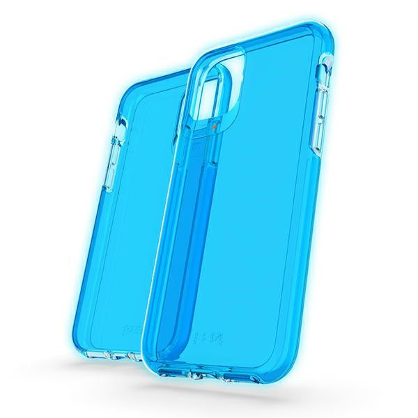 Калъф Gear4 D3O Crystal Palace Neon за iPhone, син