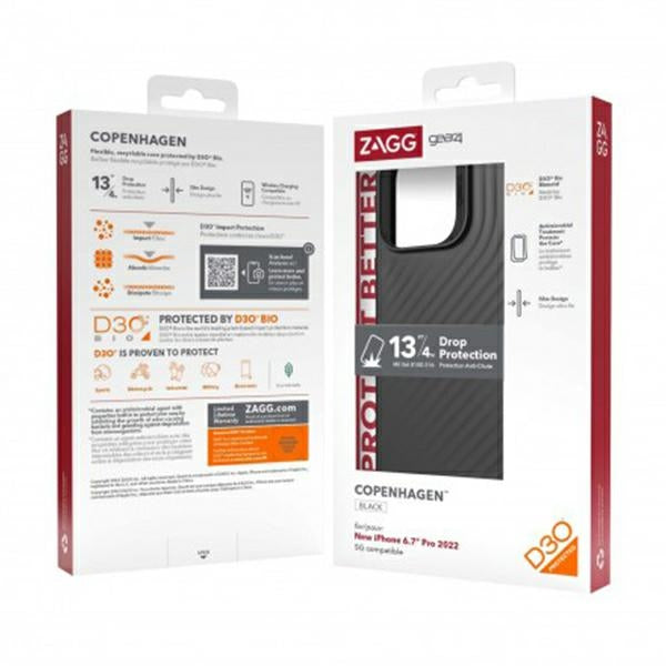 Калъф Gear4 M0 Copenhagen за iPhone 14 Pro Max 6,7", черен