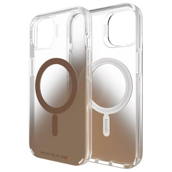 Калъф Gear4 Gear4 D3O Milan Snap Gradient 2 за iPhone 13, златен
