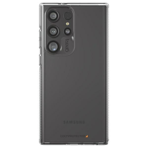 Калъф Gear4 D3O Crystal Palace за Samsung Galaxy S23 Ultra, прозрачен