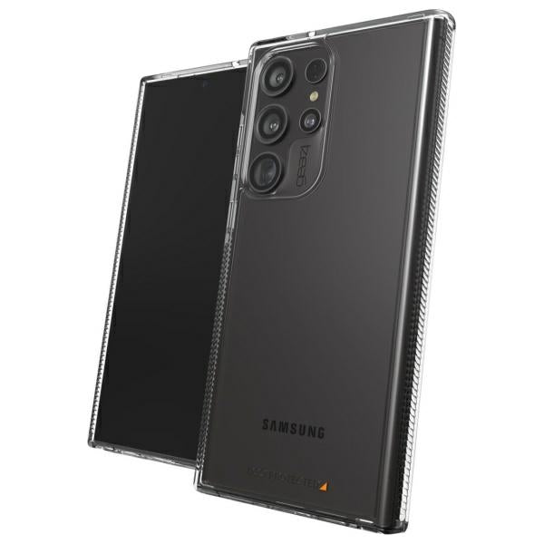 Калъф Gear4 D3O Crystal Palace за Samsung Galaxy S23 Ultra, прозрачен