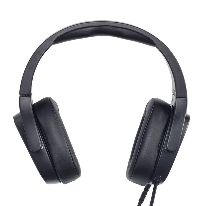 Gembird GHS-SANPO-S300 слушалки/слушалки Кабелна лента за глава Gaming USB Type-A Черен