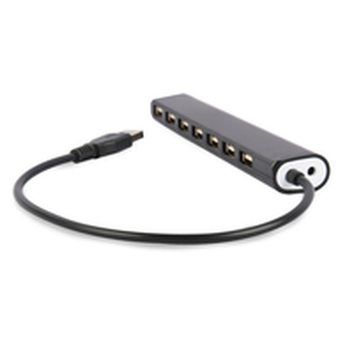 USB извод GEMBIRD UHB-U2P7-04 Черен