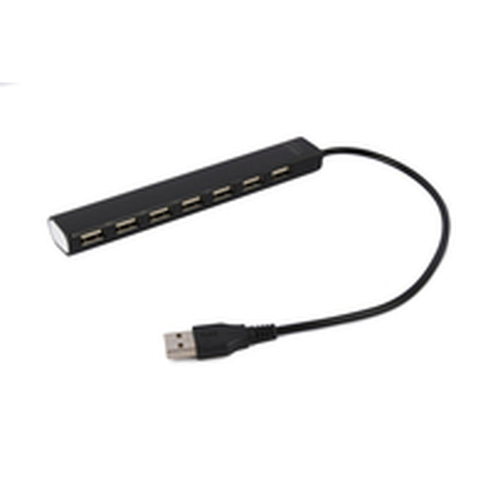 USB извод GEMBIRD UHB-U2P7-04 Черен