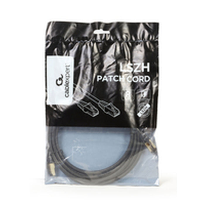 FTP категория 6 твърд мрежови кабел GEMBIRD PP8-LSZHCU-BK-0.5M Черен 50 cm
