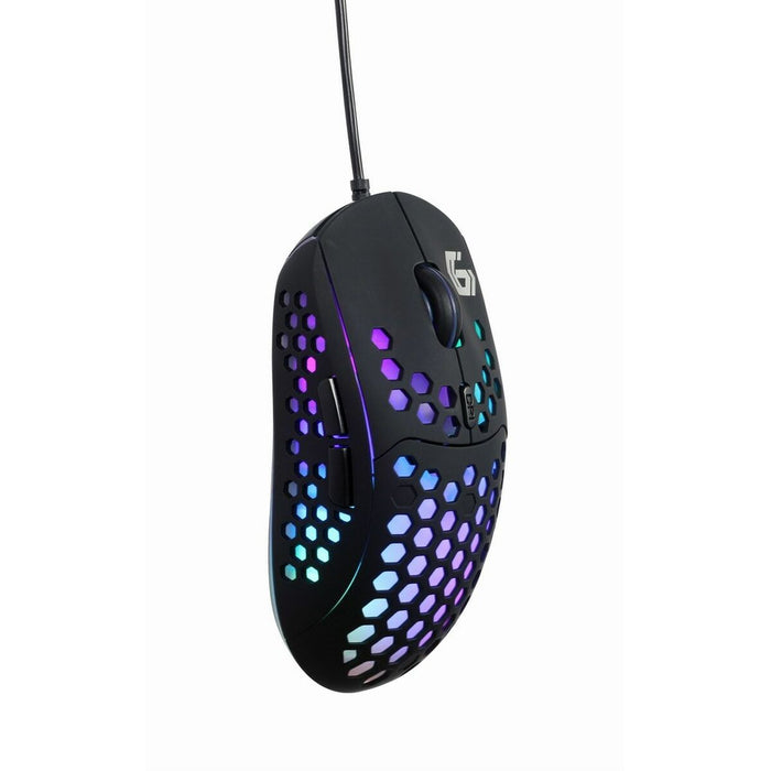 Мишка GEMBIRD MUSG-RAGNAR-RX400 Черен Многоцветен 10000 dpi