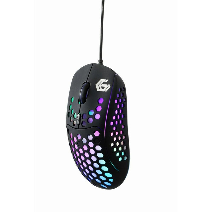 Мишка GEMBIRD MUSG-RAGNAR-RX400 Черен Многоцветен 10000 dpi