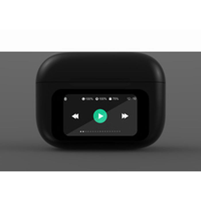 Слушалки GEMBIRD TWS-LCD-ANC-01-BK Черен