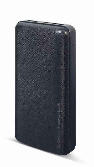 Преносима батерия Powerbank GEMBIRD 20000 mAh