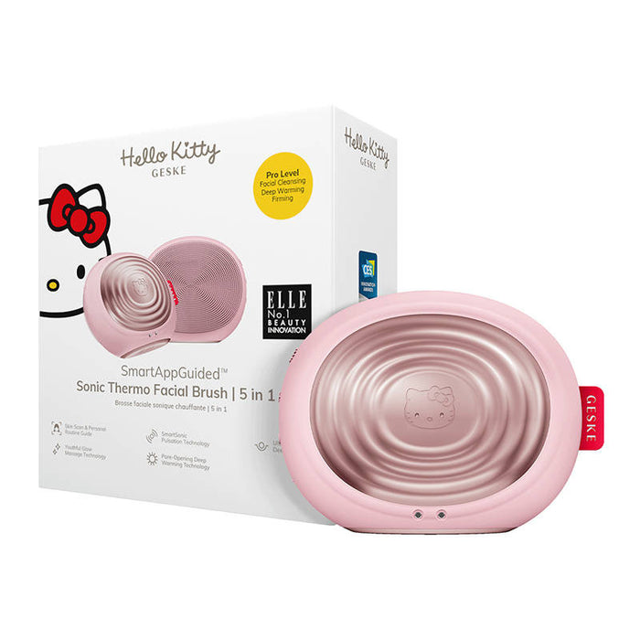 Sonic Thermo Facial Brush 5in1 Geske с APP (hello kitty pink)