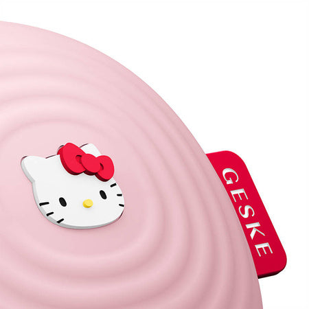 Звукова четка за почистване на лице 4в1 Geske с APP (Hello Kitty розово)