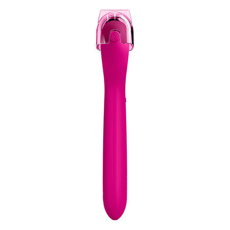Micro Needle Face Roller 9in1 Geske с APP (магента)
