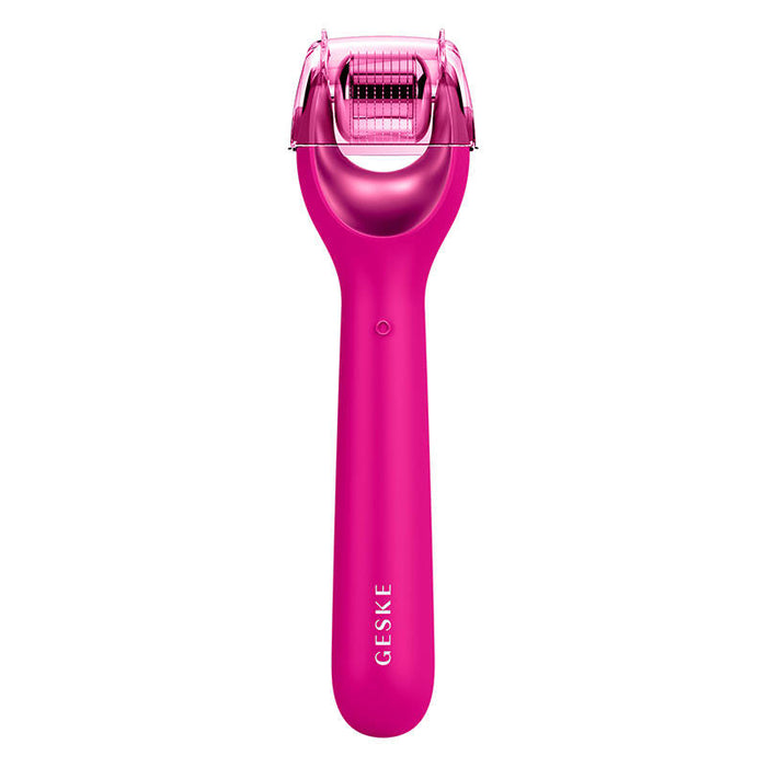 Micro Needle Face Roller 9in1 Geske с APP (магента)
