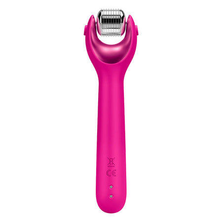 Micro Needle Face Roller 9in1 Geske с APP (магента)
