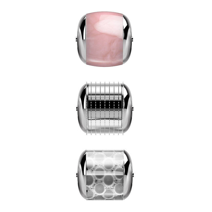 Micro Needle Face Roller 9in1 Geske с APP (магента)