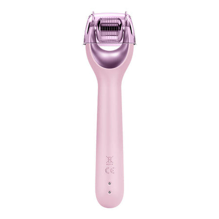 Micro Needle Face Roller 9in1 Geske с APP (розов)