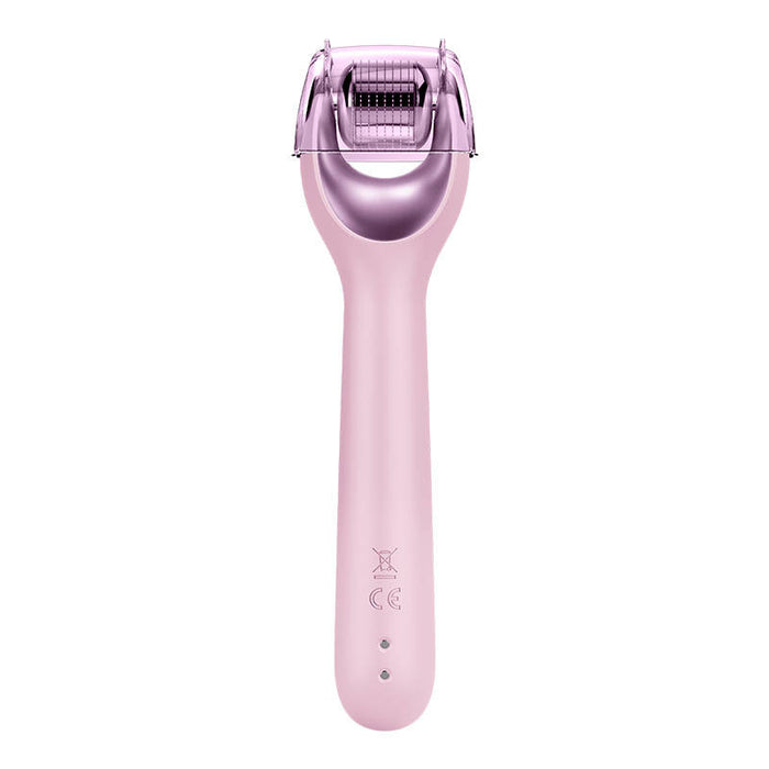 Micro Needle Face Roller 9in1 Geske с APP (розов)