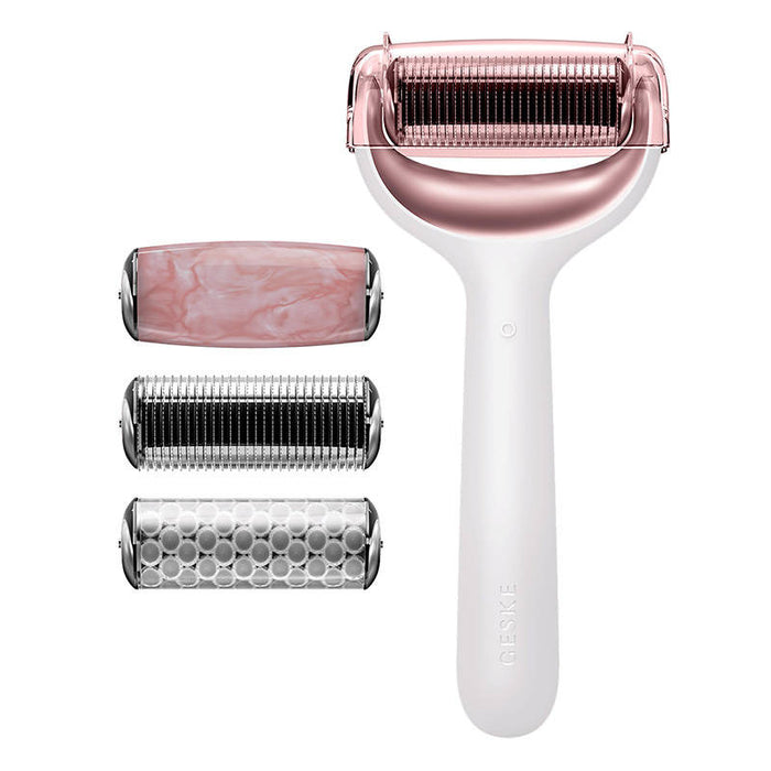Micro Needle Face&Body Roller 9in1 Geske с APP (звездна светлина)