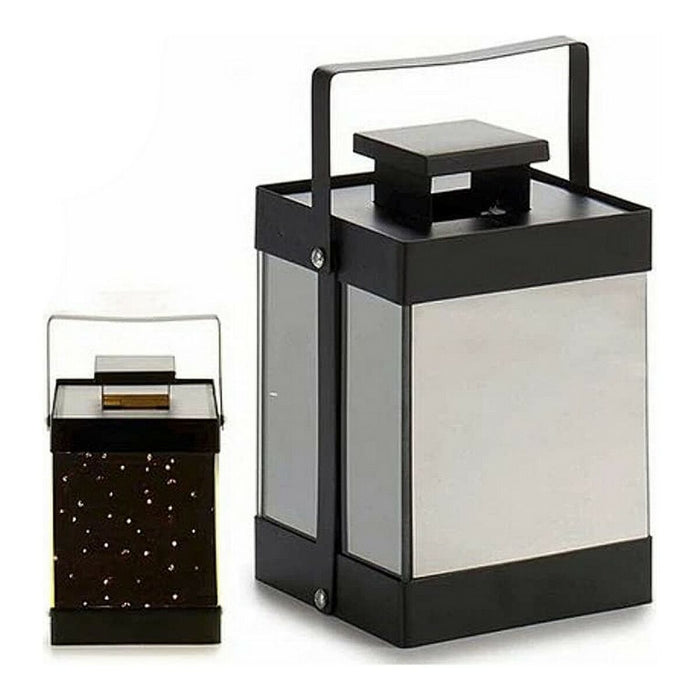 LED Фенер Gift Decor LE16134XS LE16134XS Черен Огледало 12,5 x 18,5 x 12,5 cm