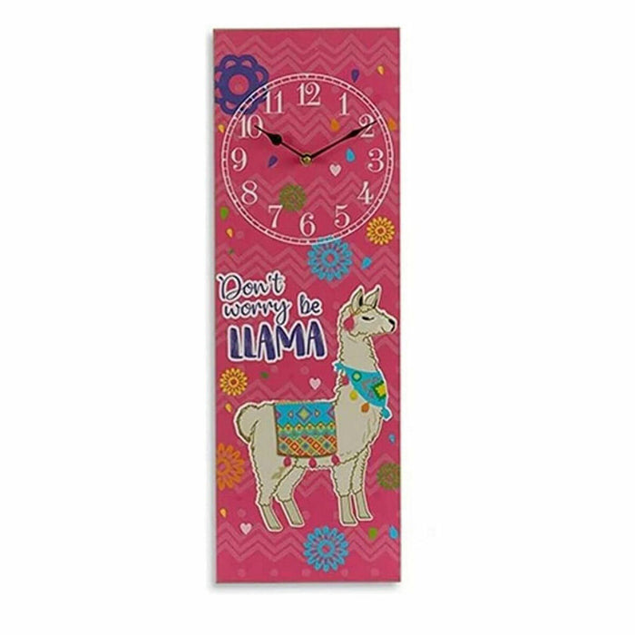 Стенен часовник Gift Decor 18HLS042 18HLS042 Лама 2,5 x 60 x 20 cm (12 броя)