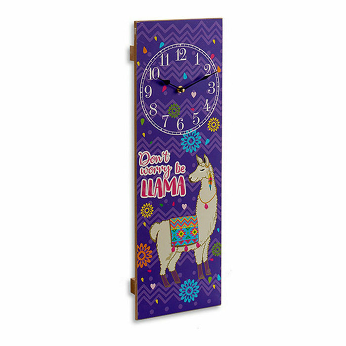 Стенен часовник Gift Decor 18HLS042 18HLS042 Лама 2,5 x 60 x 20 cm (12 броя)