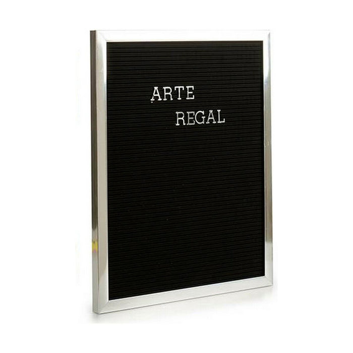 Картина Gift Decor 630002 630002 Черен Сребрист 2,5 x 50,5 x 40,5 cm Панел 144 Букви (12 броя)