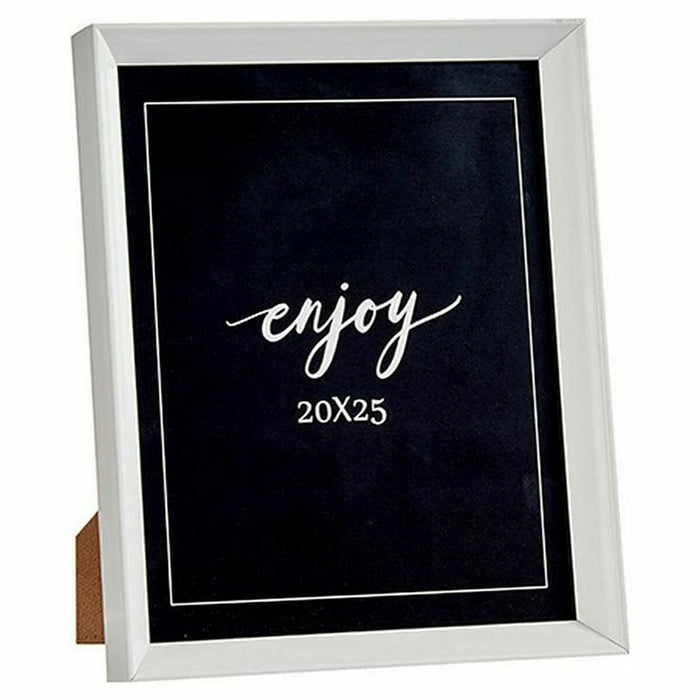 Рамка за снимки Gift Decor WPC0235MG-4-WH WPC0235MG-4-WH Бял Cтъкло Пластмаса (6 броя)