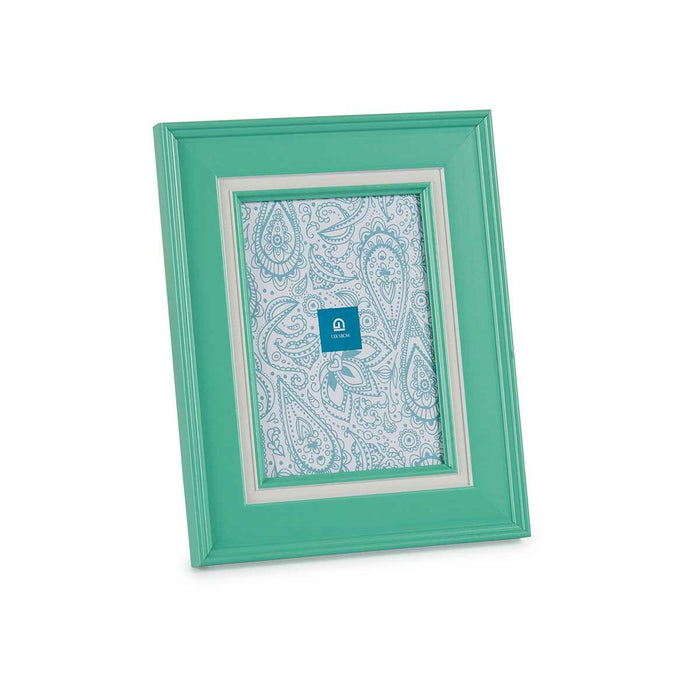 Рамка за снимки Gift Decor 636916A 636916A Зелен Кристал Пластмаса (6 броя)