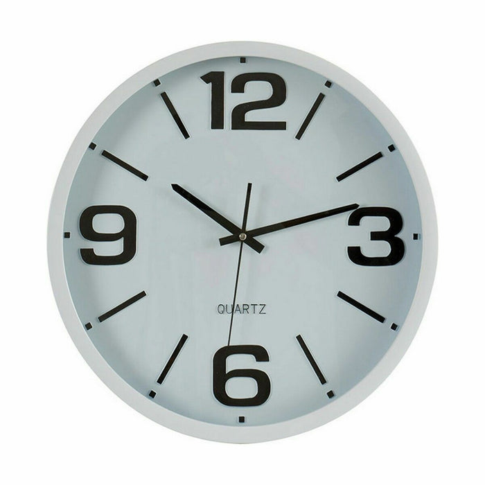 Стенен часовник Gift Decor WH-6288W&B WH-6288W&B Бял Черен Кристал Пластмаса 40 x 40 x 5 cm 40 x 5 x 40 cm (6 броя)