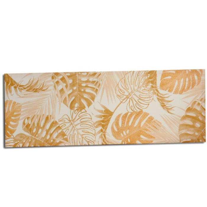 Пластно Gift Decor PC341812 PC341812 Златен Лист на растение 135 x 45 x 1,5 cm (6 броя)