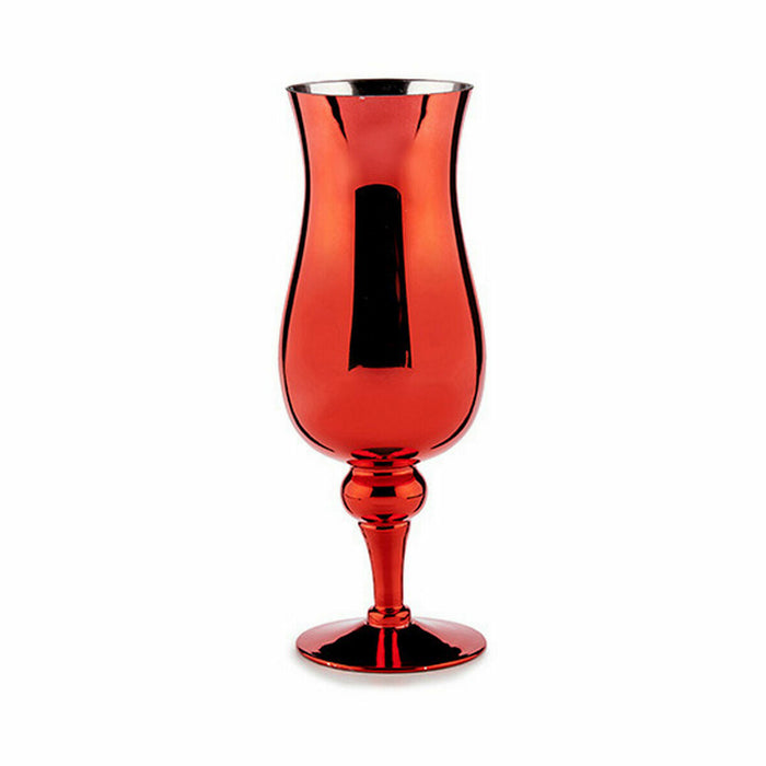 Поставка за свещ Gift Decor AR1903123 AR1903123 Червен Кристал 13,5 x 35 x 13,5 cm (6 броя)