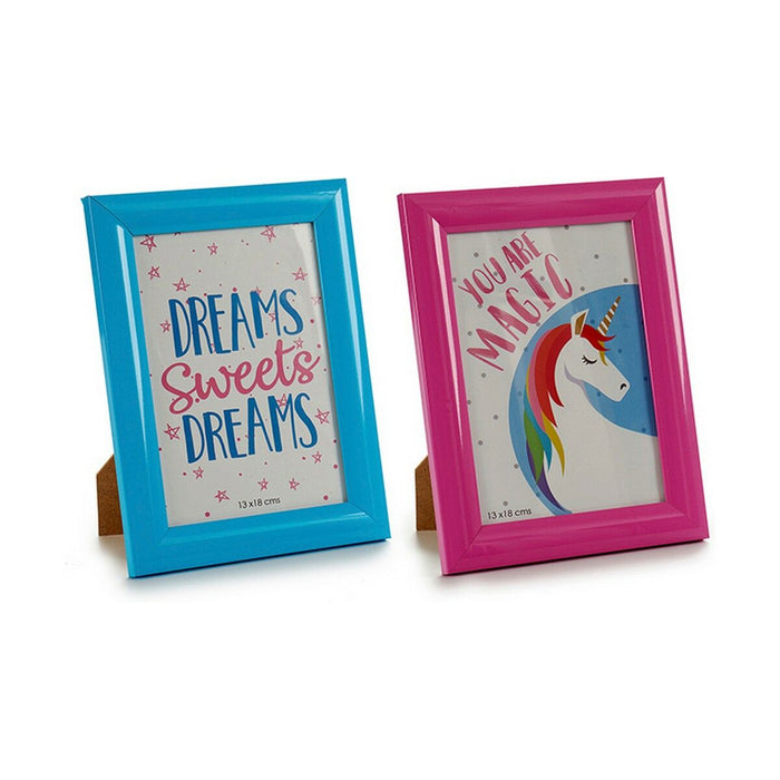 Рамка за снимки Gift Decor 635892-2 635892-2 Cтъкло полистирен Еднорог (12 броя)
