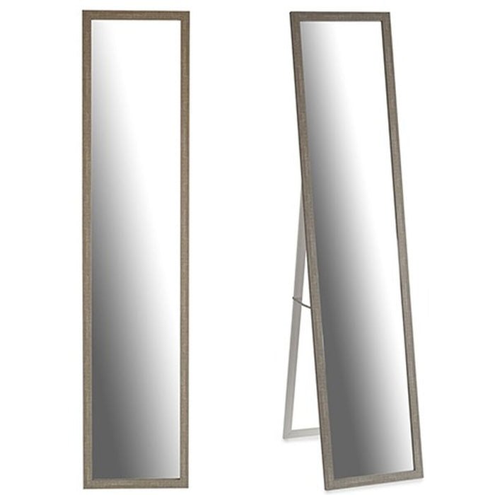 Постоянно огледало Gift Decor 629702-GREY 629702-GREY Сив Дървен Cтъкло Кристал Дървен MDF 44 x 32,5 x 120 cm 32,5 x 130 x 3 cm