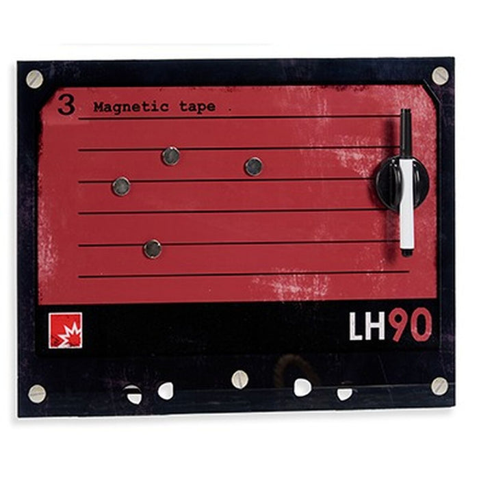 Магитна Дъска с Маркер Gift Decor HMJ21002EMB HMJ21002EMB Жълт Кафяв Червен Зелен 40 x 30 cm 1 x 40 x 30 cm (4 броя)