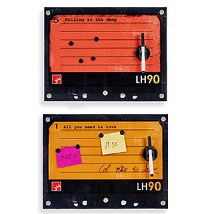 Магитна Дъска с Маркер Gift Decor HMJ21002EMB HMJ21002EMB Жълт Кафяв Червен Зелен 40 x 30 cm 1 x 40 x 30 cm (4 броя)