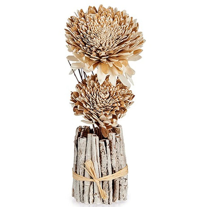Декоративно Цвете Gift Decor 25-5240 25-5240 Естествен 13 x 37 x 14 cm (12 броя)