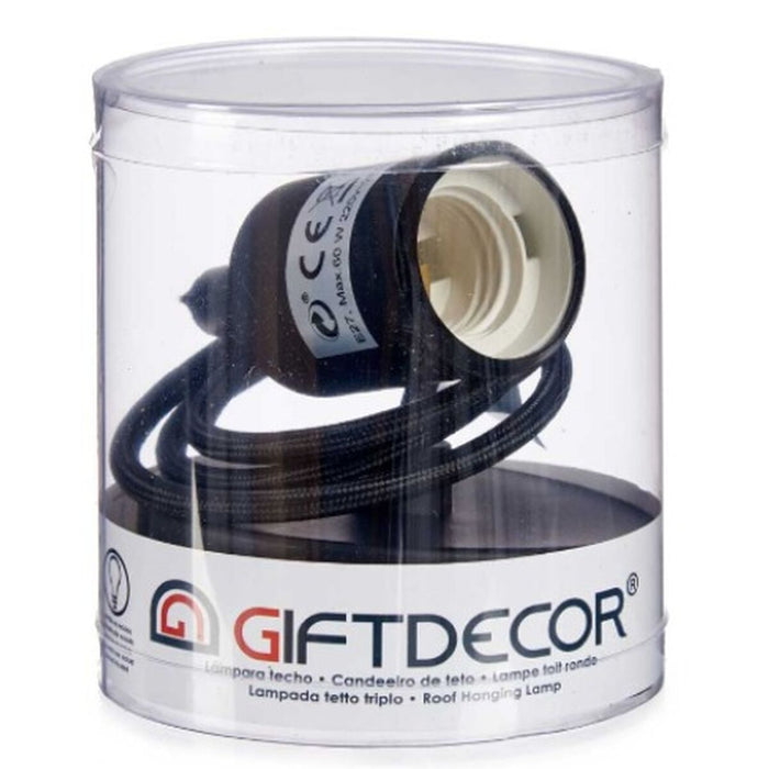 Полилей Gift Decor WS-A001-1 WS-A001-1 Черен 60 W 220-250 V (6 броя)