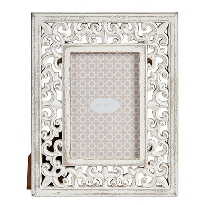 Рамка за снимки Gift Decor LH520933 LH520933 Бял Дървен MDF Евкалиптово дърво (6 броя)